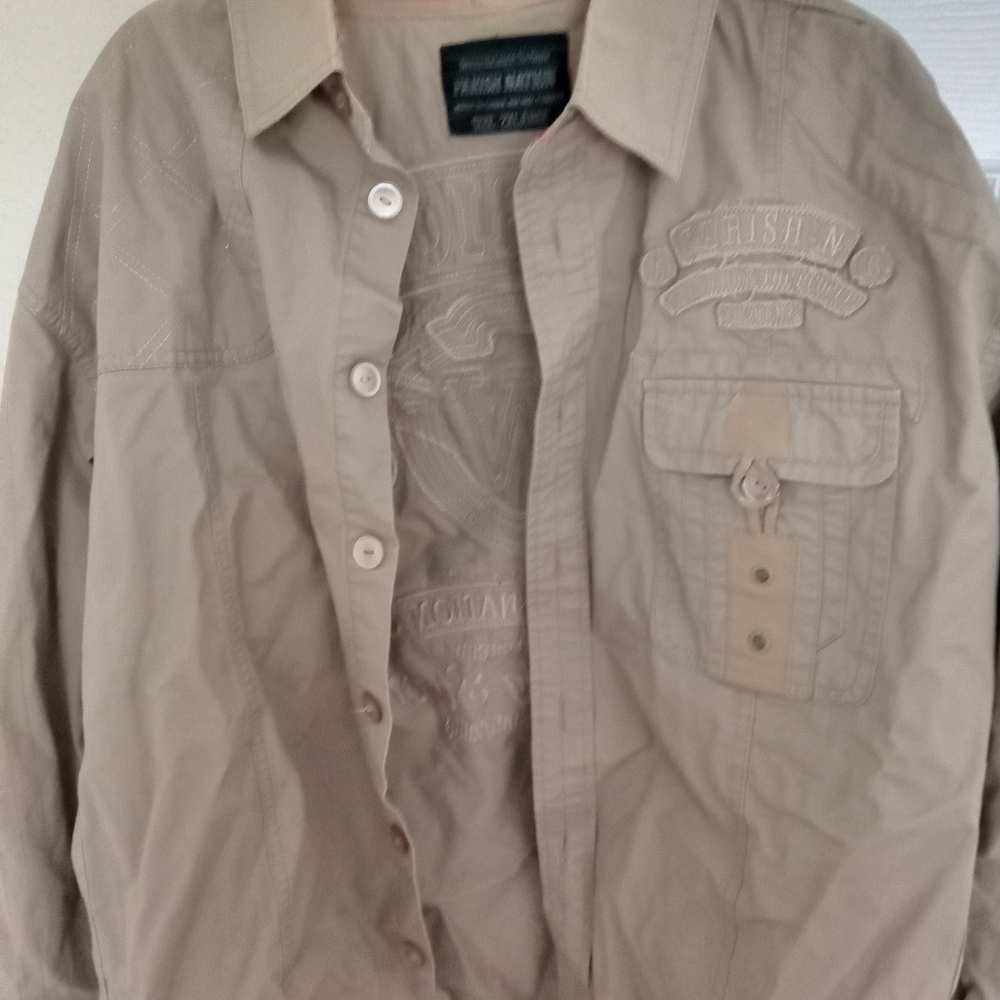 Parrish Nation Men's Button Up 2XL